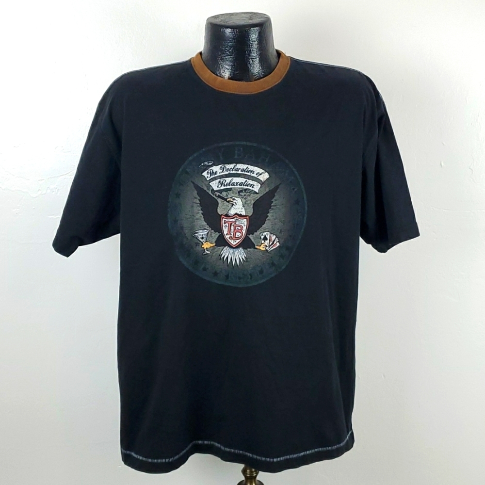 Tommy Bahama Relax Shirt M Vintage Y2K Beachy Streetwear Summer Vibes